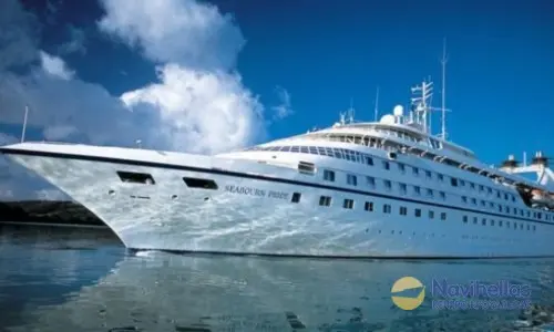 Το πολυτελές κρουαζιερόπλοιο Seabourn Pride Seabourn Pride Cruise Ship